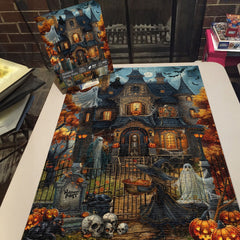 Haunted House Party Jigsaw Puzzle 1000 Pieces