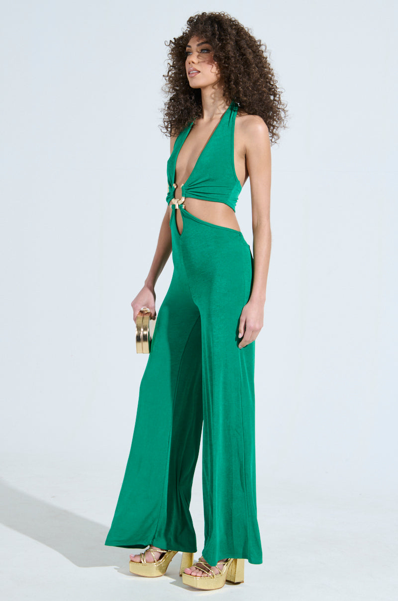 TRY ME SLINKY JUMPSUIT