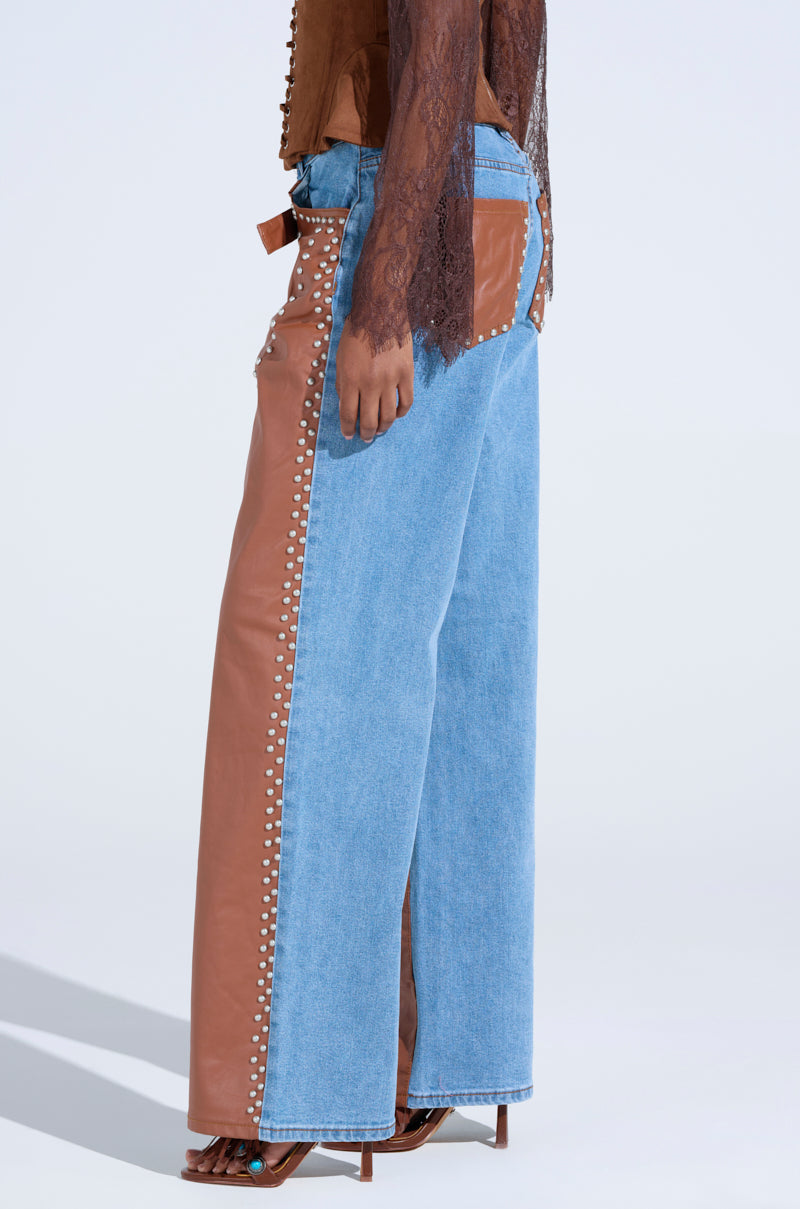 WANNA BE DENIM PANT