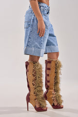 GONE BAD DENIM BERMUDA SHORT