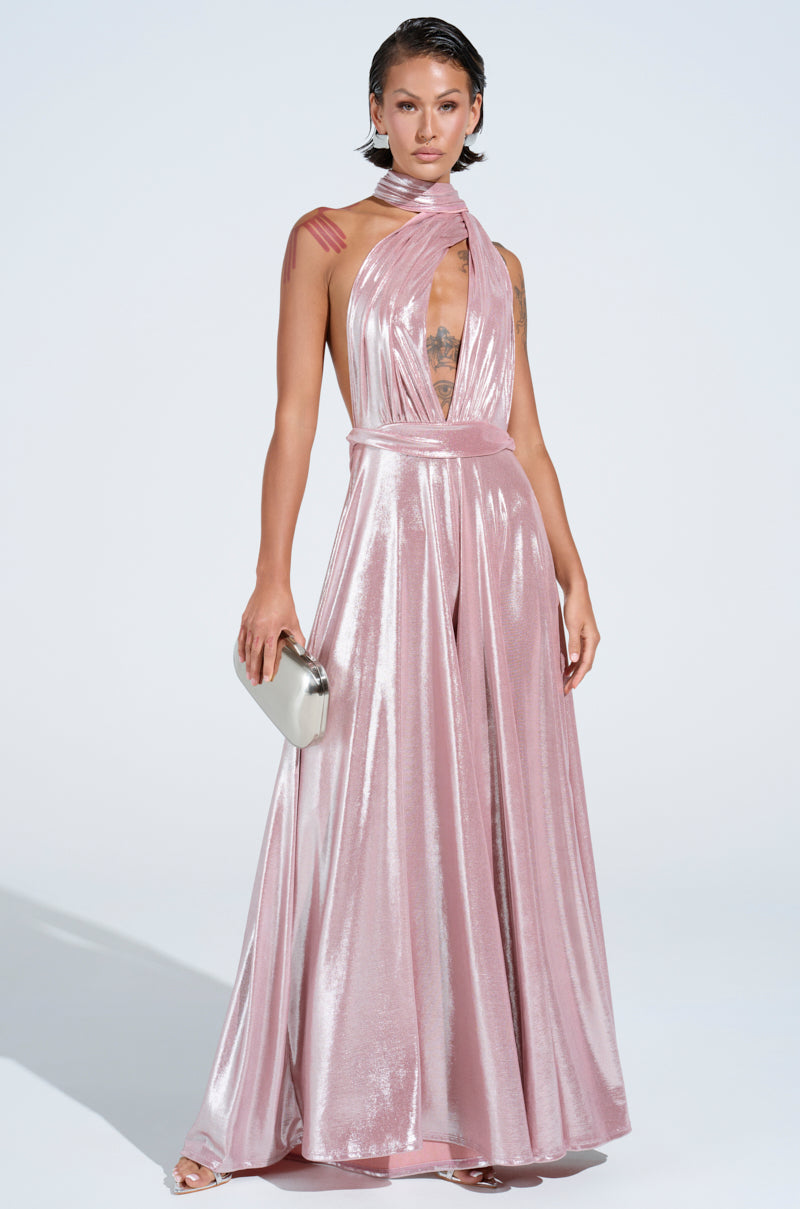 SHINE BRIGHT WEAR MULTIPLE WAYS JUMPSUIT