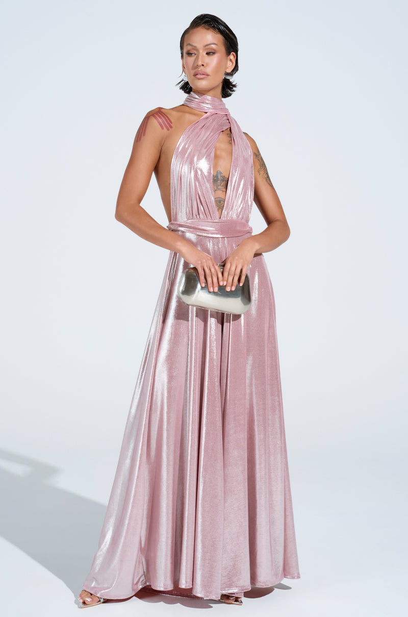 SHINE BRIGHT WEAR MULTIPLE WAYS JUMPSUIT