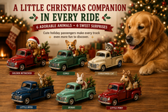 🎄 🛻Christmas Pickup Truck Advent Calendar – 24 Unique Holiday Trucks with Festive Surprises