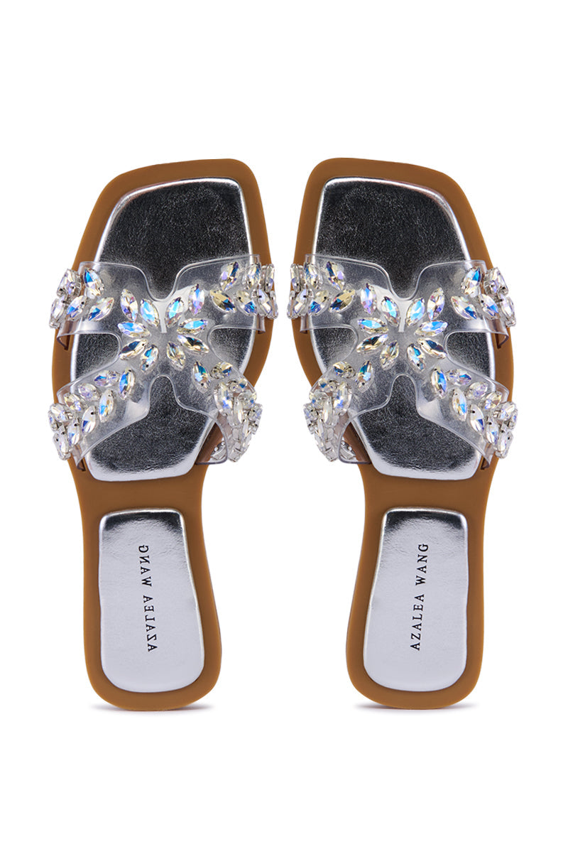 AZALEA WANG FALKEN SILVER SANDAL