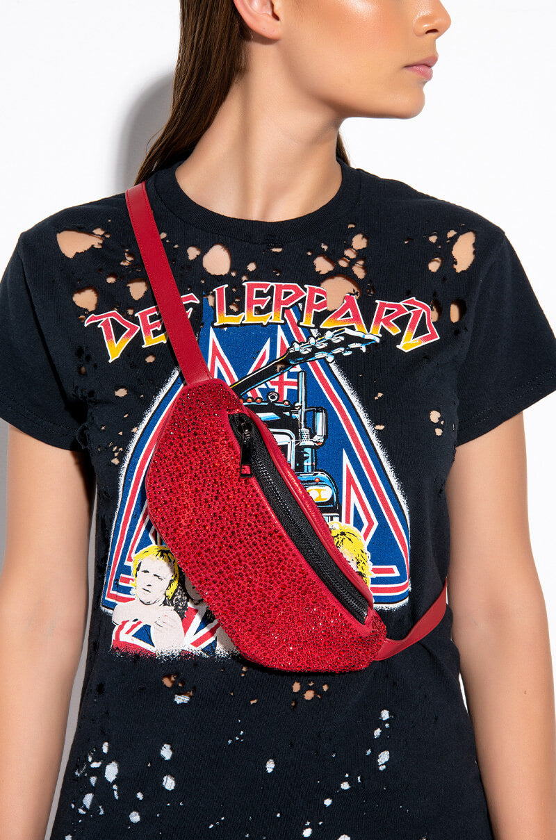 AZURE RED FANNY PACK