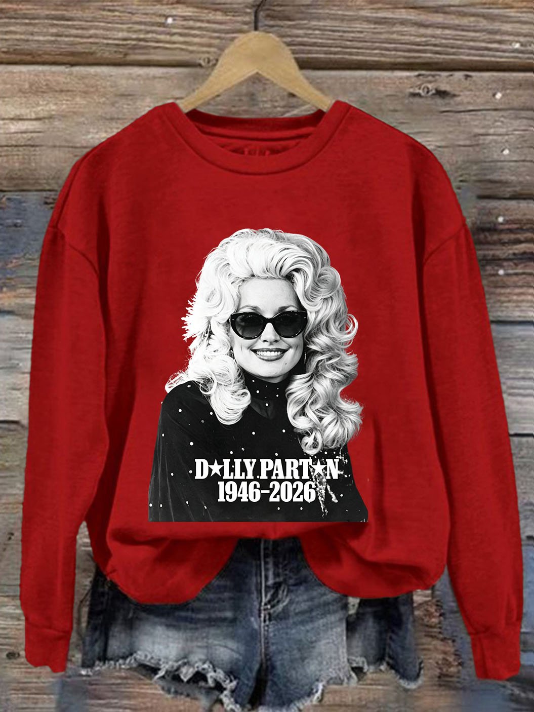 Women's Casual Printed Long-Sleeve Sweatshirt