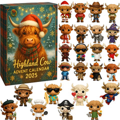 3D Sculpture-🎄🐮Highland Cow Advent Calendar 2025
