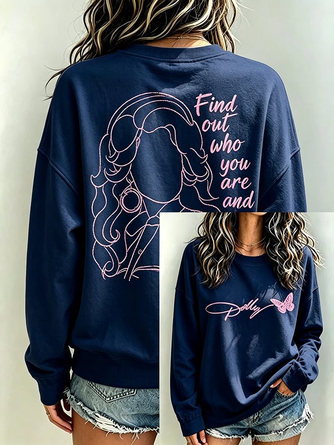Women's Wildflowers Don'T Care Where They Grow — Dolly Parton  Print Top