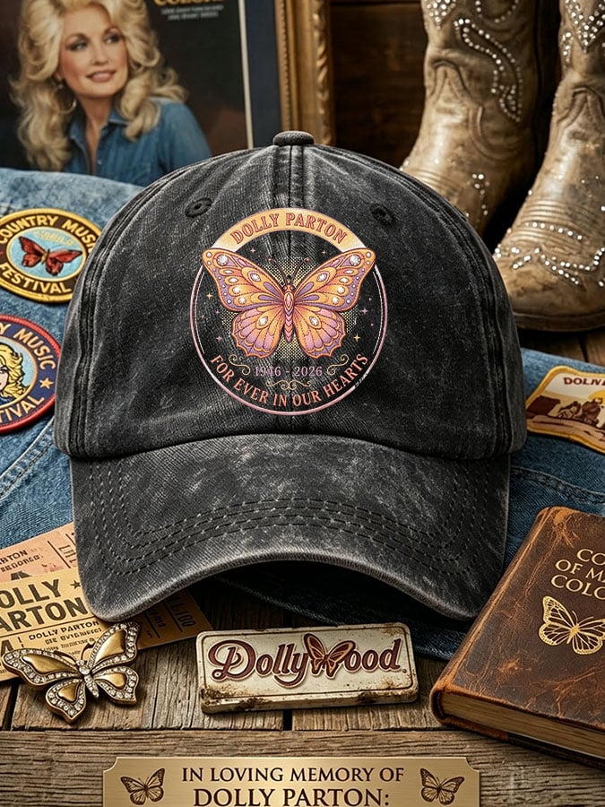 Unisex Country Music Legend Tribute Printed Hat