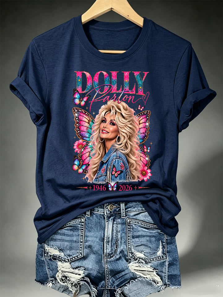 Women's Vintage Country Music Tribute Parton Tour T-Shirt