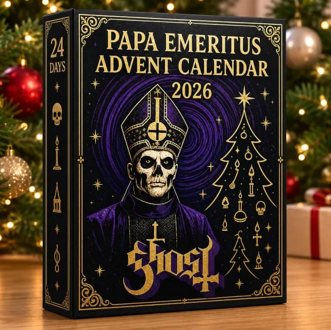 🔥LAST DAY 49% OFF‐Papa Emeritus Advent Calendar 2026 🎁 24 Gifts Inside!