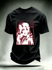 Men's Queen of Hearts Shirt Country Music Graphic Tee