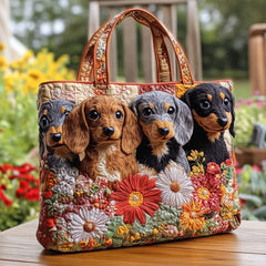 Low Rider Love Quilted Tote  Bag