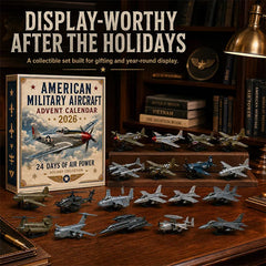 ✈️🇺🇸 American Military Aircraft Advent Calendar 2026 – 24 Days of Air Power