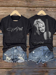 Women's Casual Print Short-Sleeve T-Shirt