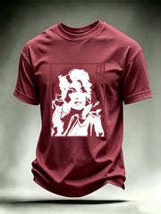 Men's Queen of Hearts Shirt Country Music Graphic Tee