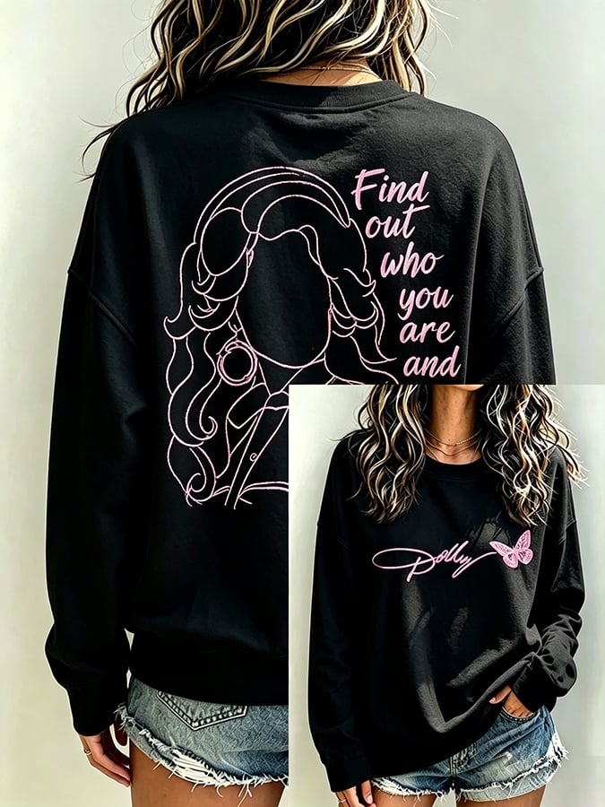 Women's Wildflowers Don'T Care Where They Grow — Dolly Parton  Print Top