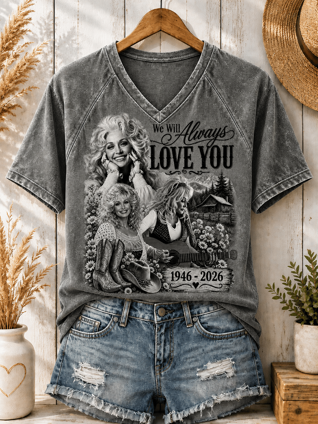 Limited Edition 2026_💕Dolly Parton 🕊🫶🏻❤‍🩹💕⃝ 💕 - Unisex T-Shirt