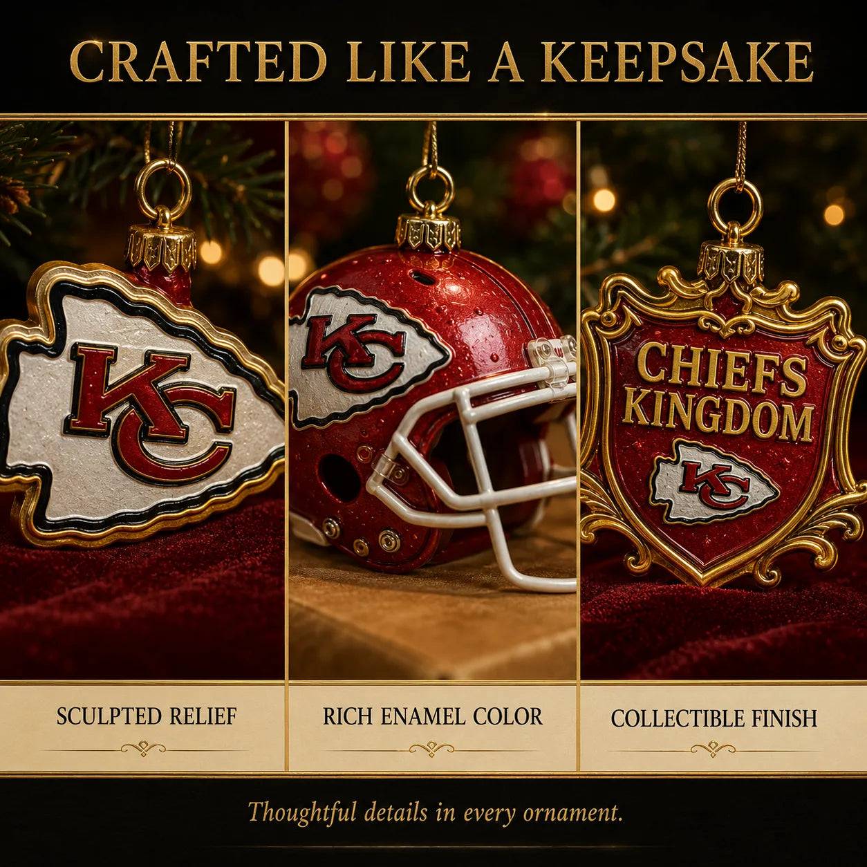 🎄 Chiefs Kingdom Football Christmas Advent Calendar