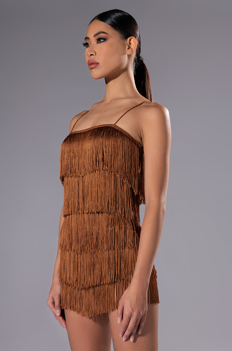 FEELING FAB FRINGE MINI ROMPER