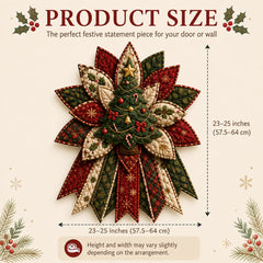 ⭐ 🎄 Christmas Sale 50% OFF 🎉 – DIY Quilted Christmas Door Hanging Kit for Festive Holiday Home Deco