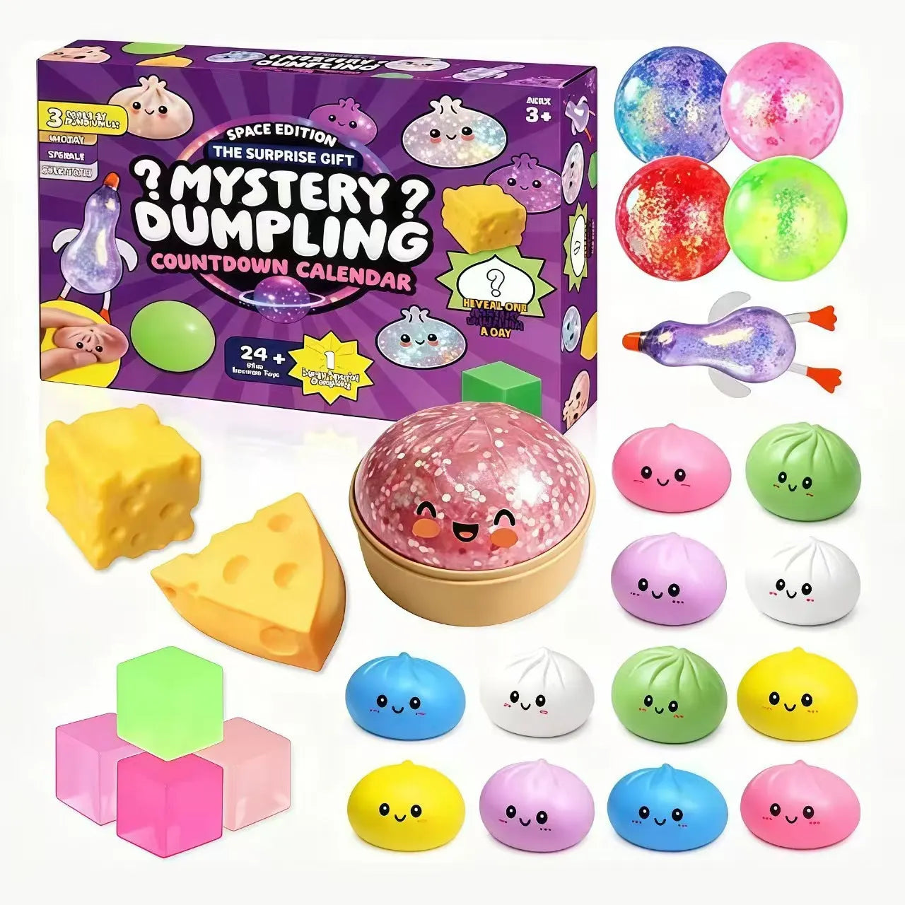 24 Days of Squishy Christmas Surprises🎄