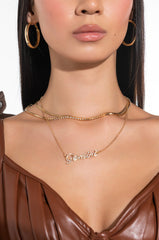 GEMINI LAYER NECKLACE