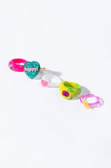 HAPPY! CANDYLAND RING SET