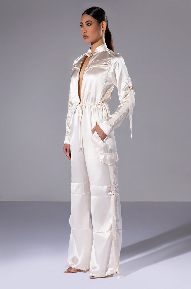 LISTEN UP UTILITY JUMPSUIT