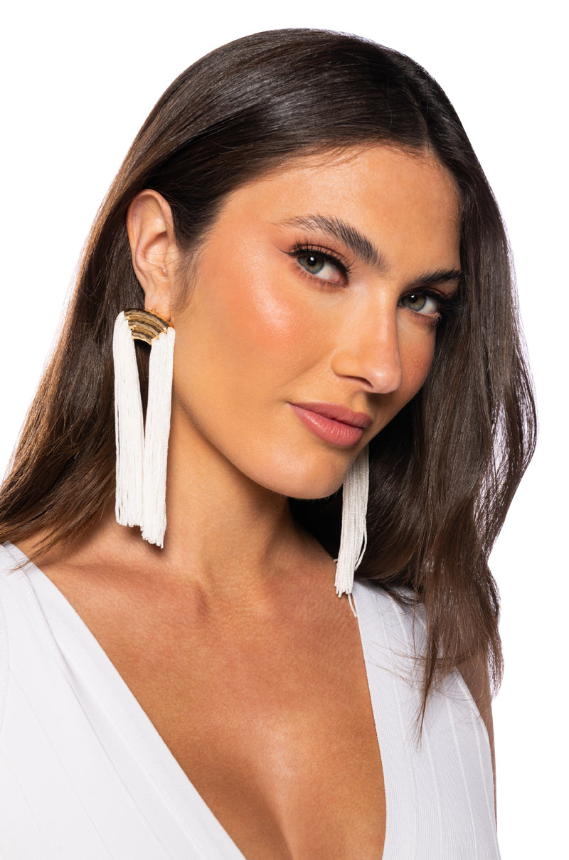 PARTY GIRL FRINGE EARRING