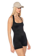 PLAY IT OUT HALTER ROMPER