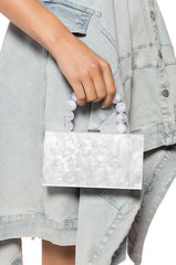 PRINCESS PEACH ACRYLIC CLUTCH