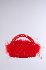 PROUD OF ME FEATHER BAG