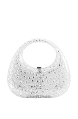 SPEED OF LIGHT EMBELLISHED ACRYLIC PURSE