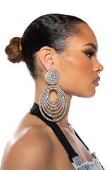 THE MOMENT BLING CIRCLE EARRINGS