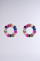 WHERES THE PARTY EMBELLISHED STATEMENT EARRINGS